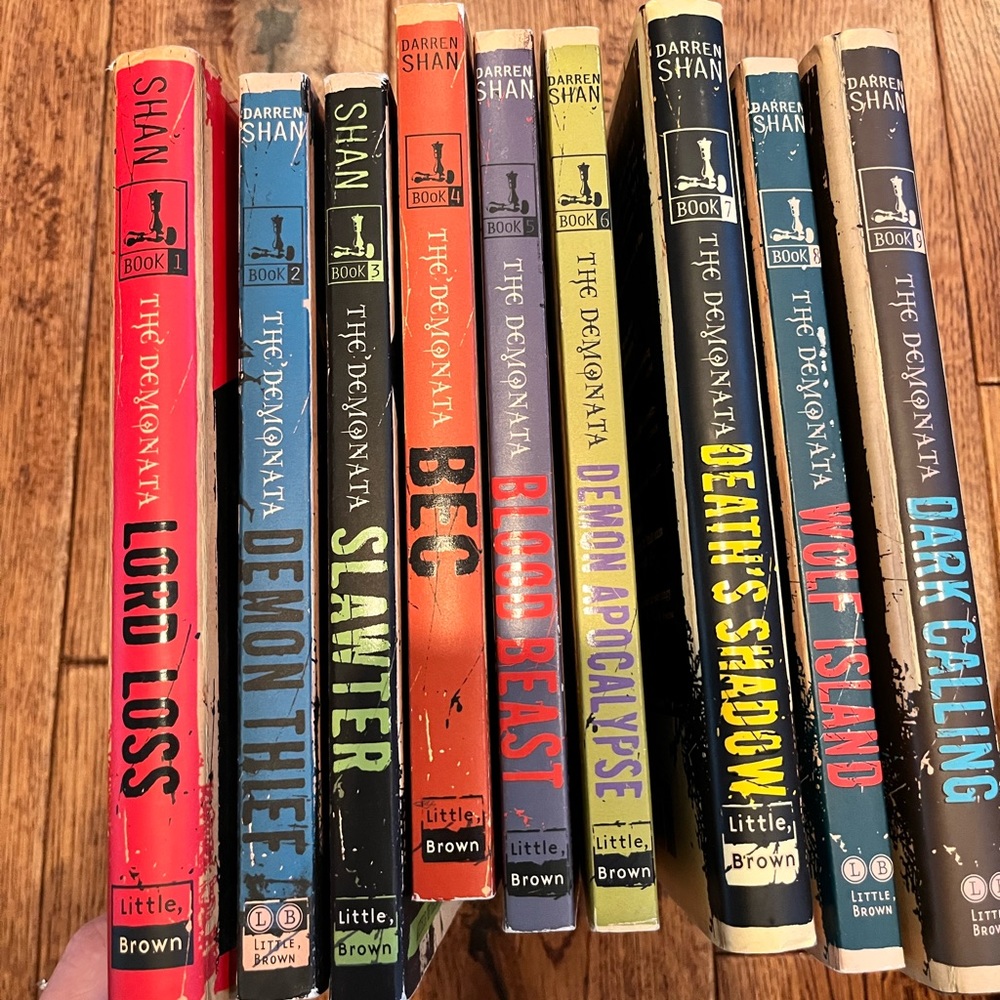 The Demonata by Darren Shaw books 1-9